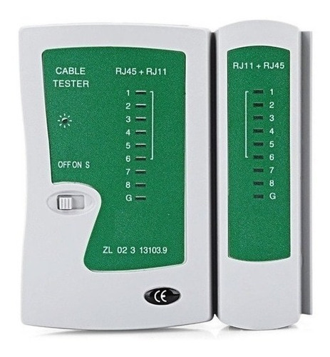Imagen 1 de 6 de Tester De Cable De Red Y Teléfono - Lantest Rj45 Y Rj11