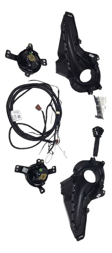 Kit Farol Milha Neblina Chicote Dianteiro Gm Onix 2021 2023 (Usado)