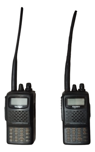 Yaesu Radio Vhf Uhf Ft-60r Kit 2 Radios Usados Dual Band Ht