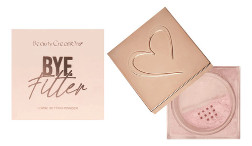 Polvo Fijador Mate Traslucido Bye Filter Beauty Creations® 