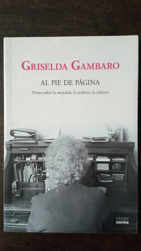 Al Pie De Página - Griselda Gambaro - Norma
