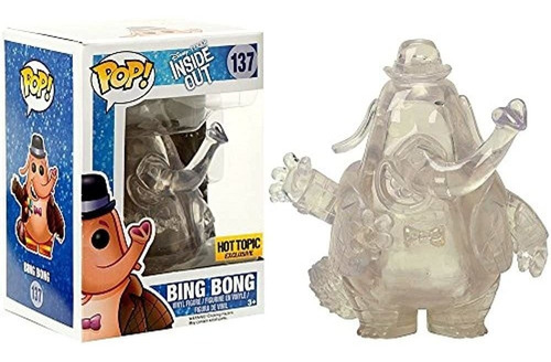 Funko Pop Disneypixar Inside Out Clear Bing Bong Figura De V