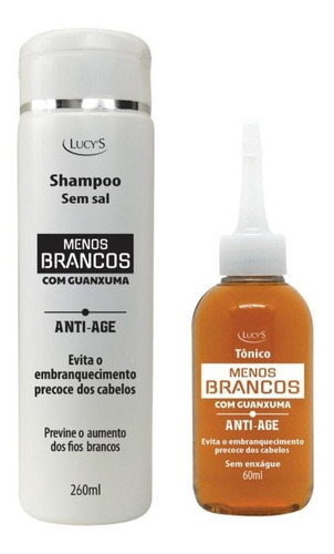 Kit Menos Brancos Lucy's