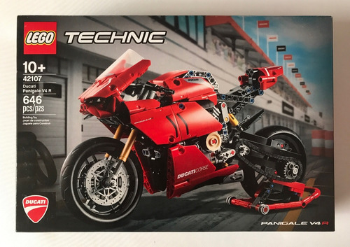 Ducati Panigale V4 R Lego Technic 42107 Moto Ducatti 646pz (Usado)