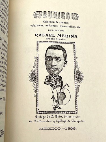 Lecturas Taurinas Del Siglo Xix, Rafael Medina, Pablo Rangel (Usado)