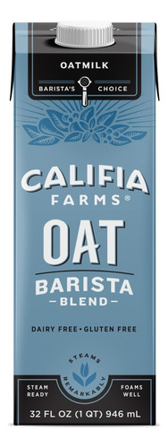 Leche De Avena Barista (oat Milk) Califia Farms 946 Ml