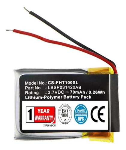Batería De Repuesto Xsp   Charge Hr Pn Lssp031420ab