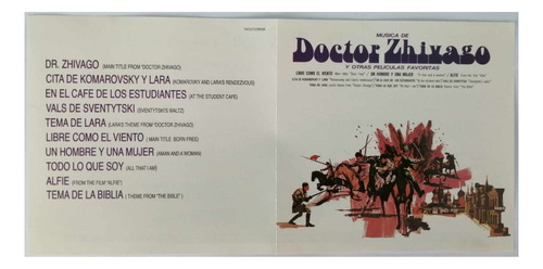 Música De Dr. Zhivago Y Otras Películas Favoritas Cd
