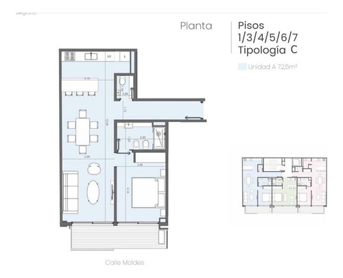 Venta Departamento 2 Ambientes Premium Belgrano