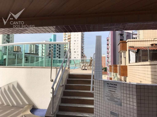 Imagem 14 de 20 de Apartamento Com 3 Dorms, Guilhermina, Praia Grande - R$ 450.000,00, 90m² - Codigo: 164 - V164