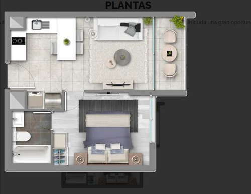 Departamento En Arriendo De 1 Dorm. En La Cisterna