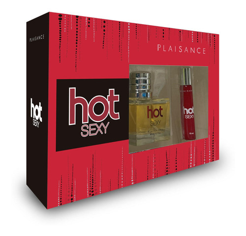 Set De Perfume Hot Sexy Edp 80 Ml + Roll On 10ml Plaisance