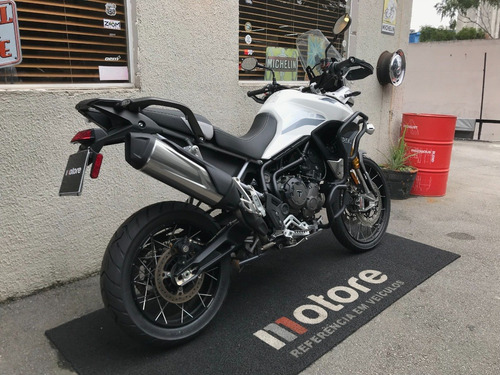 Imagem 6 de 6 de Triumph Tiger 900 Rallye Pro 2022 Branca - Apenas 12.000 Km