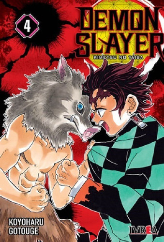 Manga, Demon Slayer: Kimetsu No Yaiba Vol. 4 / Ivrea