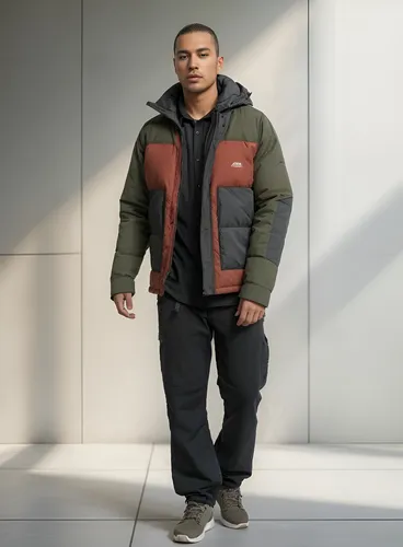 Campera Quiksilver Nomad Hombre Con Capucha, Otoño