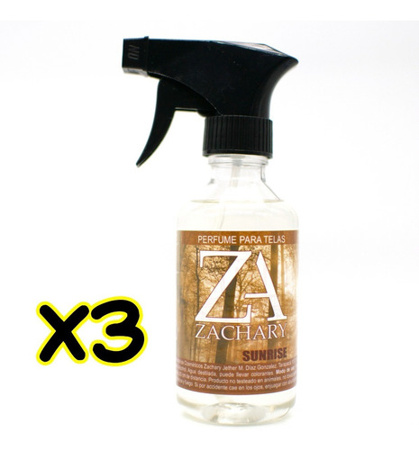 3 Perfume Para Tela 210 Ml (similar Rinso) Zachary P.