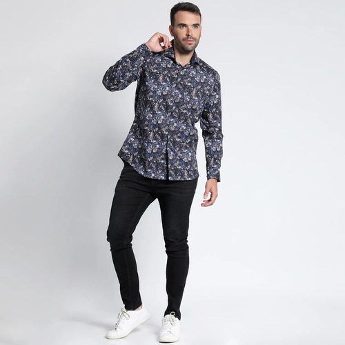 Camisa Hombre Potros Spandex Estampada Ghr