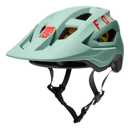 Casco Bicicleta Speedframe Mips Verde Agua Fox