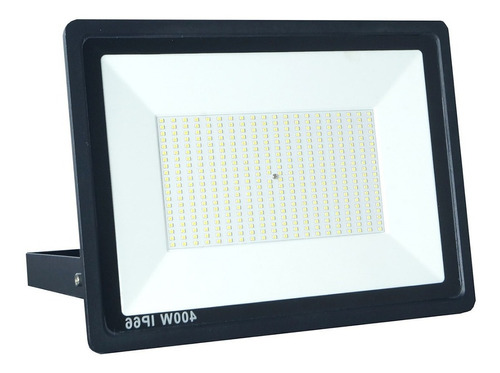  Arco Iris LED smd Refletor Led 400W Holofote Branco Frio Bivolt Microled IP66 400 W Preto Branco-frio