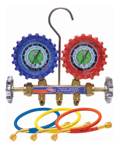 Juego Manometro Uniweld Completo R12/r22/r134a Qal3sm-5 Psi