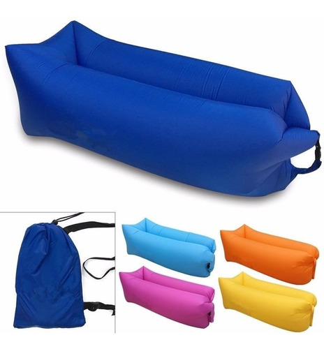  Sofá Banana Inflable, Colchón, Cama