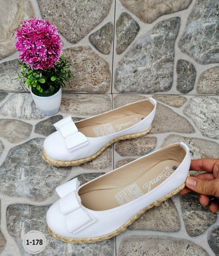 Hermosas Alpargatas Para Caminar Suela Trensada De Yute Moda