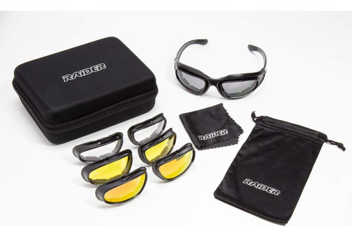 Raider 26-006 - Kit De Gafas Para Moto De Calle Con Cuatro L