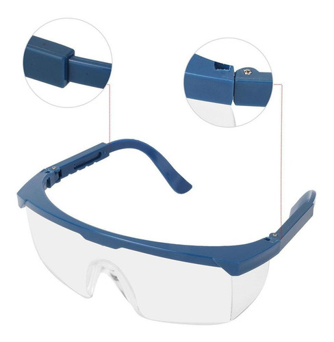 Gafas De Seguridad A Prueba De Polvo Resistente Al Impacto G