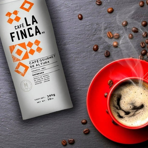 Café Tostado Y Molido La Finca Espresso 340 G