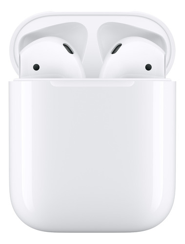 Apple AirPods con estuche de carga (2da generacion) - Blanco - Distribuidor autorizado