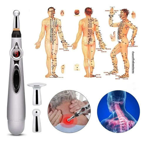 Pluma Acupuntura Electroestimulación Estrés Tensión Muscular
