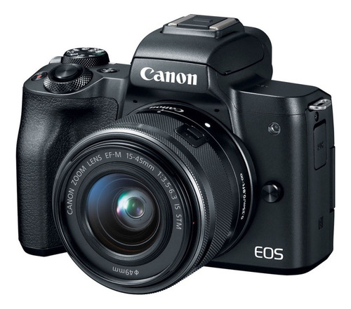 Camara Canon Eos M50 Mirrorless + Lente 15-45mm