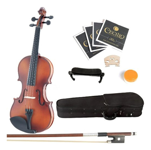 Mendini By Cecilio Violin For Beginners, Kids & Adults - Kit