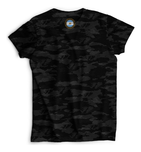 Imagen 2 de 2 de Remera Argentina Malvinas Mod 25 No Full