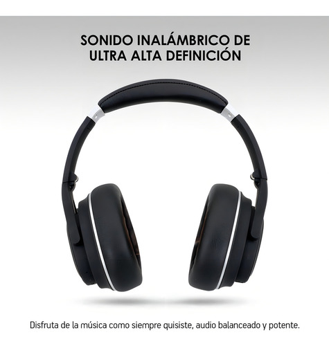 Akane Audifonos Inalambricos Bluetooth 5.0 Premium Con Sonido High Definition, Tipo Diadema Con Microfono Integrado Para Funcion De Manos Libres, Audifonos Con Cable Aux 3.5mm Incluido De 1.2 M