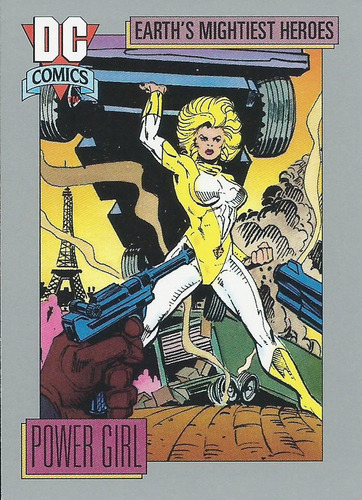 Barajita Power Girl Dc Comics 1991 #71 Mightiest Heroes