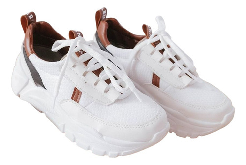 Zapatillas Blanca Moda Urbana Mujer