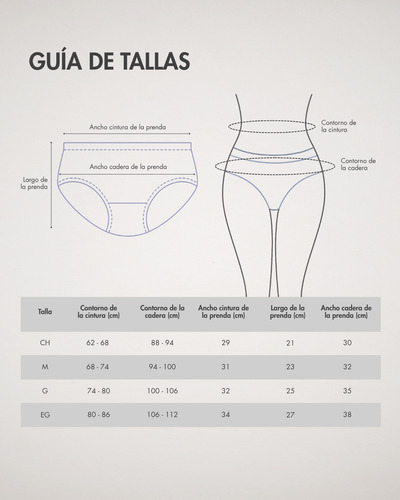 Pantaleta Sin Costuras Mercado Libre Basics Mujer - 3 Piezas