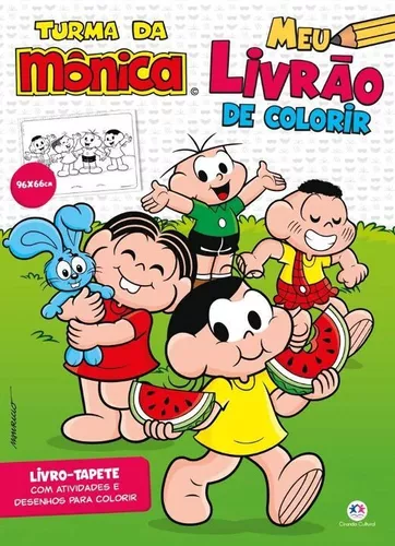 Livro de Colorir - Turma da Mônica - Brincando juntos - Ciranda Cultural