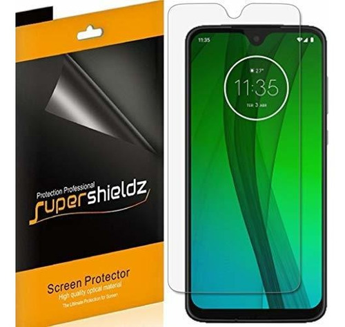 (paquete De 6) Supershieldz Para Motorola (moto G7 Plus) Pro