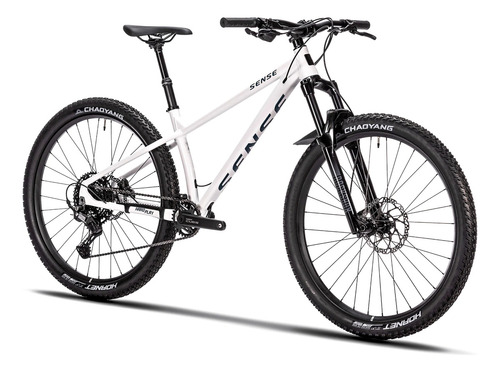 Bicicleta Sense Hardplay Aro 27.5 Shimano Cues 10v Cor Branco