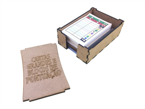 Organizador (insert) Para 7 Wonders Duel (mdf)