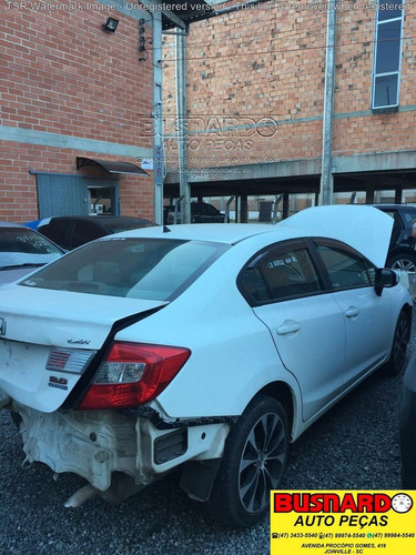 Sucata Para Retirada Peças Honda New Civic Lxr 2.0 Flex 2015