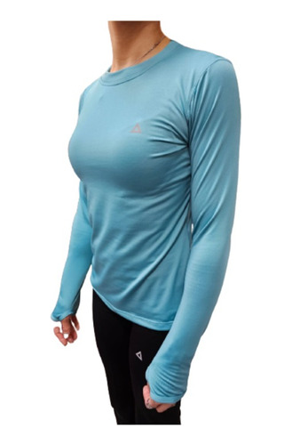 Remera Camiseta Termica Mujer Frizada Tur -6 Cuo