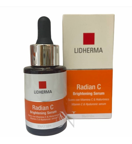Imagen 1 de 10 de Lidherma Radian C Brightening Serum Hialuronico Vitamina C