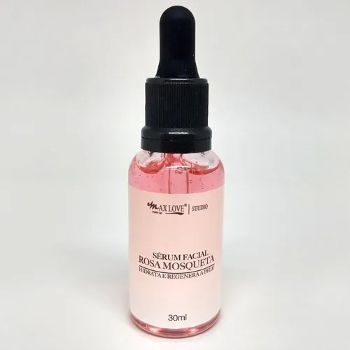 Imagem 2 de 6 de Sérum Facial Rosa Mosqueta Com Colágeno E Ácido Hialurôn