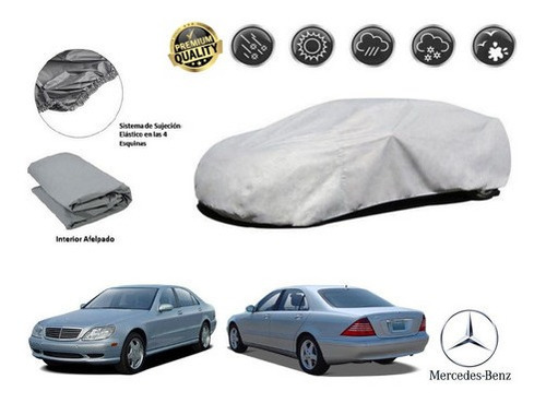 Funda Cubreauto Afelpada Mercedes Benz S430 4.3l 2003