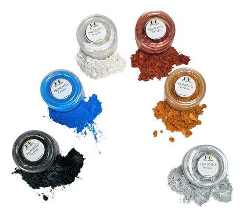 comprar Kit De 6 Pigmentos Perlados Para Resina Epoxica
