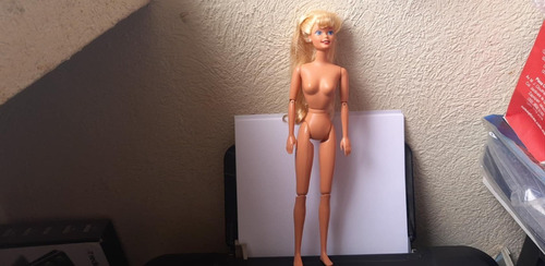 1993 Mattel Malaysia Barbie Blonde Blue Eyes Doll 29 Cms