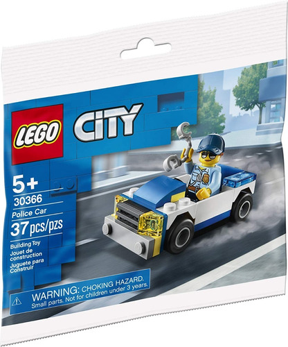 Lego 30366 - City - Coche De Policía - Bolsa De Plástico 